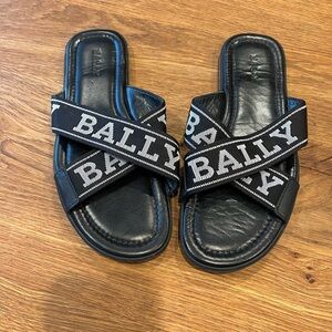 Bally Mens Leather FlipFlops